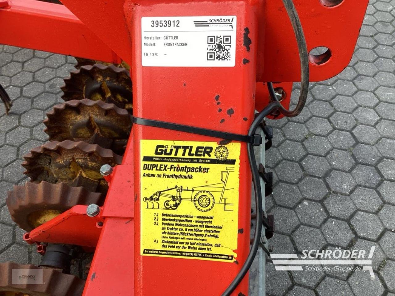 Packer & Walze типа Güttler DUPLEX FRONTPACKER | 3 METER, Gebrauchtmaschine в Norden (Фотография 4)